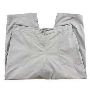 Eileen Fisher Organic Cotton Blend Capri Pants